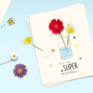 Een bloemetje voor de liefste mama Een bloemetje voor de liefste mama