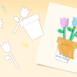 DIY een kaartje voor je supermama DIY een kaartje voor je supermama