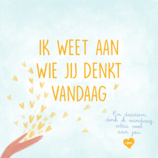 Wij denken aan jou Wij denken aan jou
